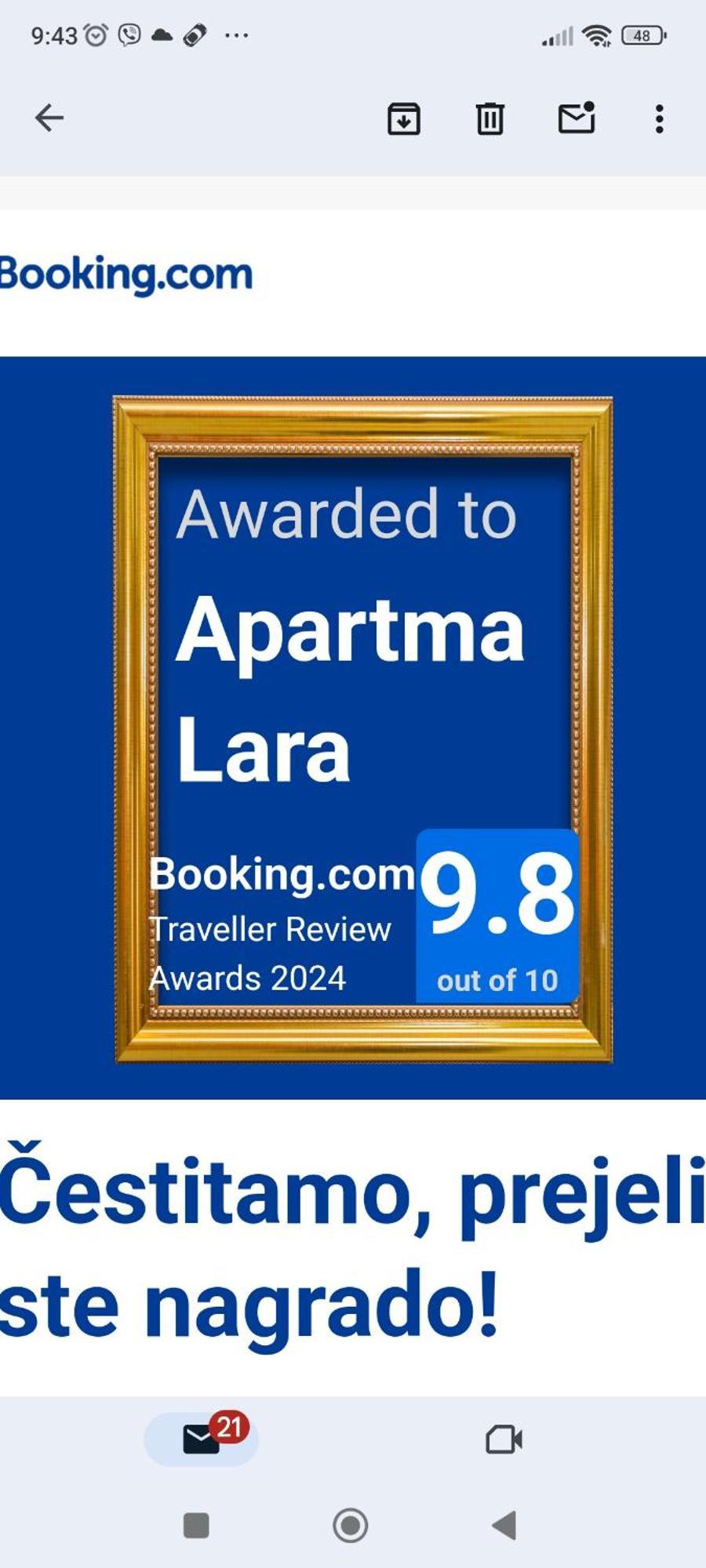 Apartma Lara بليد المظهر الخارجي الصورة